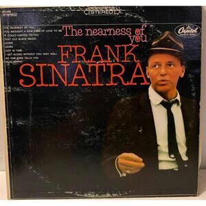 Frank Sinatra – The Nearness Of You Vinyl Record LP 33RPM VG+ AJ10